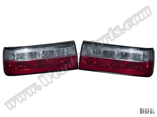 Bmw E30  Komple Stop Set; (Kristal) Beyaz Sinyal 1988-91 | WENDER