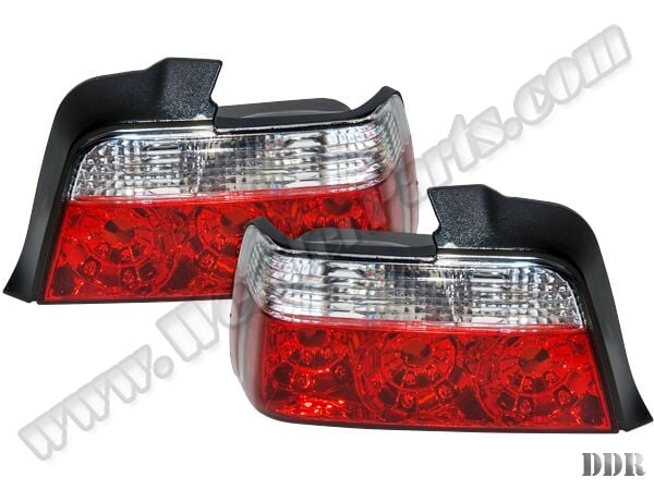 Bmw E36  Komple Stop Set; (Kristal) Beyaz Sinyal -Sedan- INNOVATE-STYLE 1991-99 | WENDER
