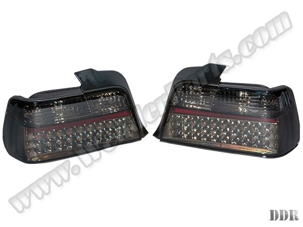 Bmw E36  Komple Stop Set; (Kristal, Ledli) Füme Sinyal -Sedan- 1991-98