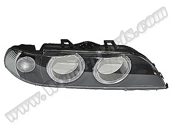 E39 FAR CAMI SAĞ SİYAH BEYAZ SİNYAL 01-03