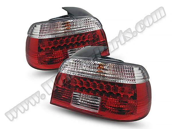 E39  Komple Stop Set; (Kristal, Ledli) Beyaz Sinyal 96-00 | WENDER