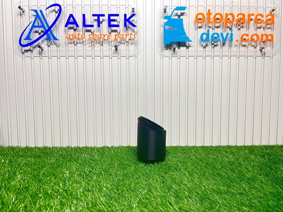 EGZOZ UCU AKRAPOVİC 100MM TEK ÇIKIŞ  (SİYAH)