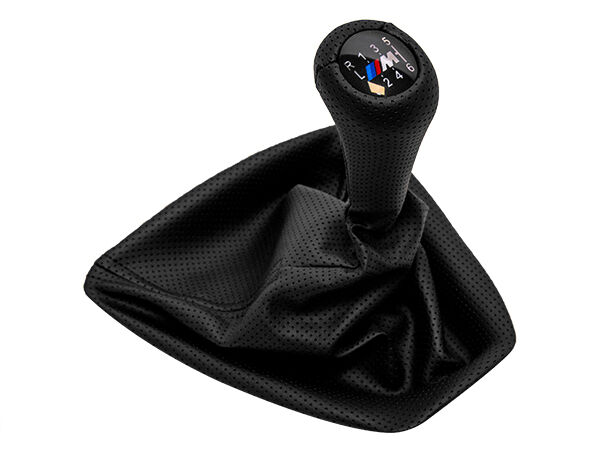 TOPUZLU VİTES KÖRÜĞÜ E90+LCI E92+LCI -6 İLERİ- MAN.ŞANZ; SİYAH NOKTALI SUNİ DERİ IŞIKLI -///M-