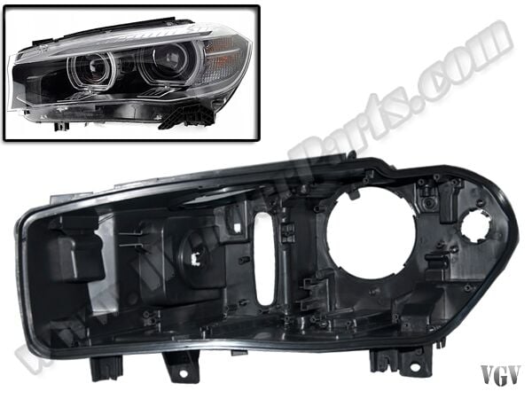 Bmw  X5:F15 X6:F16 Far Kasası Sol; Bi-Xenon 2014-18