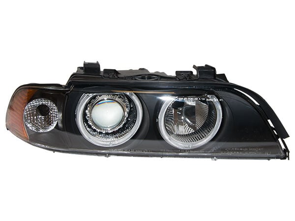 Bmw E39 Komple Far Sağ  (Siyah) Sarı Sinyal 2001-03| WENDER