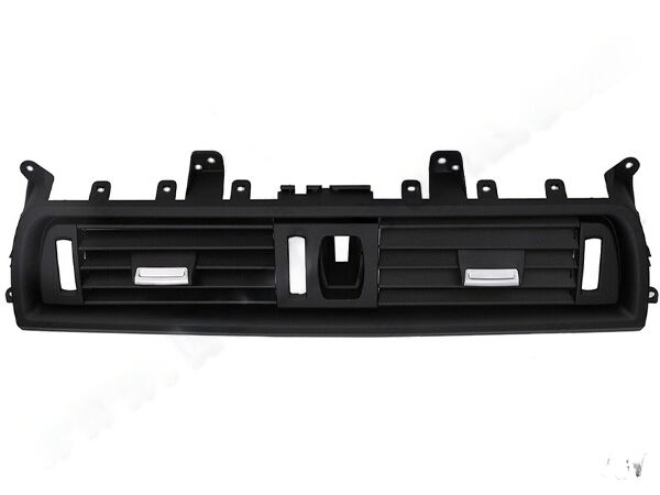 F10 LCI KLİMA/KALORİFER IZGARASI ÖN ORTA; SİYAH