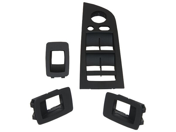 E90 LCI CAM DÜĞME ÇERÇEVESİ (SET) SİYAH