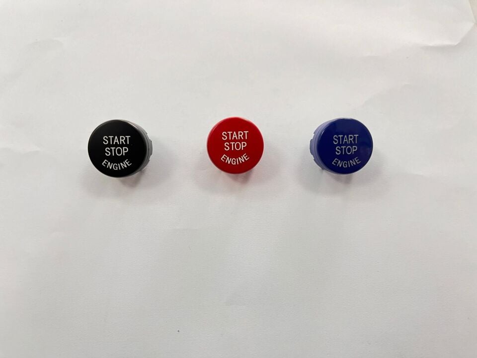 F10 LCI F07 LCI F01 LCI START STOP DÜĞME KAPAĞI - KIRMIZI