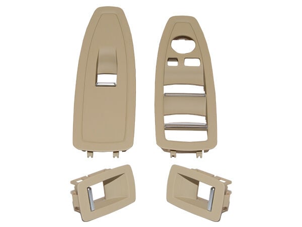 F20 F30 F34 F36 CAM DÜĞME ÇERÇEVESİ  (SET); BEJ
