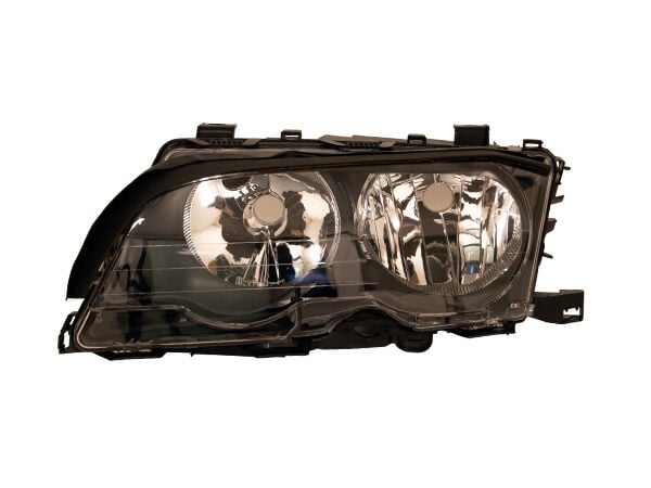 E46 KOMPLE FAR SOL SİYAH COUPE 99-01