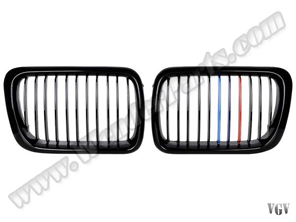 E46  Panjur Piano Siyah M Renkli Sedan 98-01