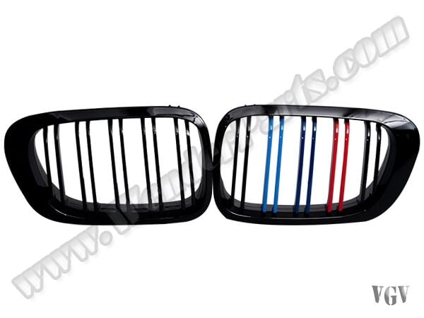 E46 PANJUR PİANO SİYAH ÇİFT ÇITALI M RENKLİ COUPE 99-02