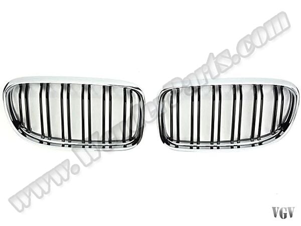 E90 LCI Panjur Krom Siyah Çift Çıtalı 08-11