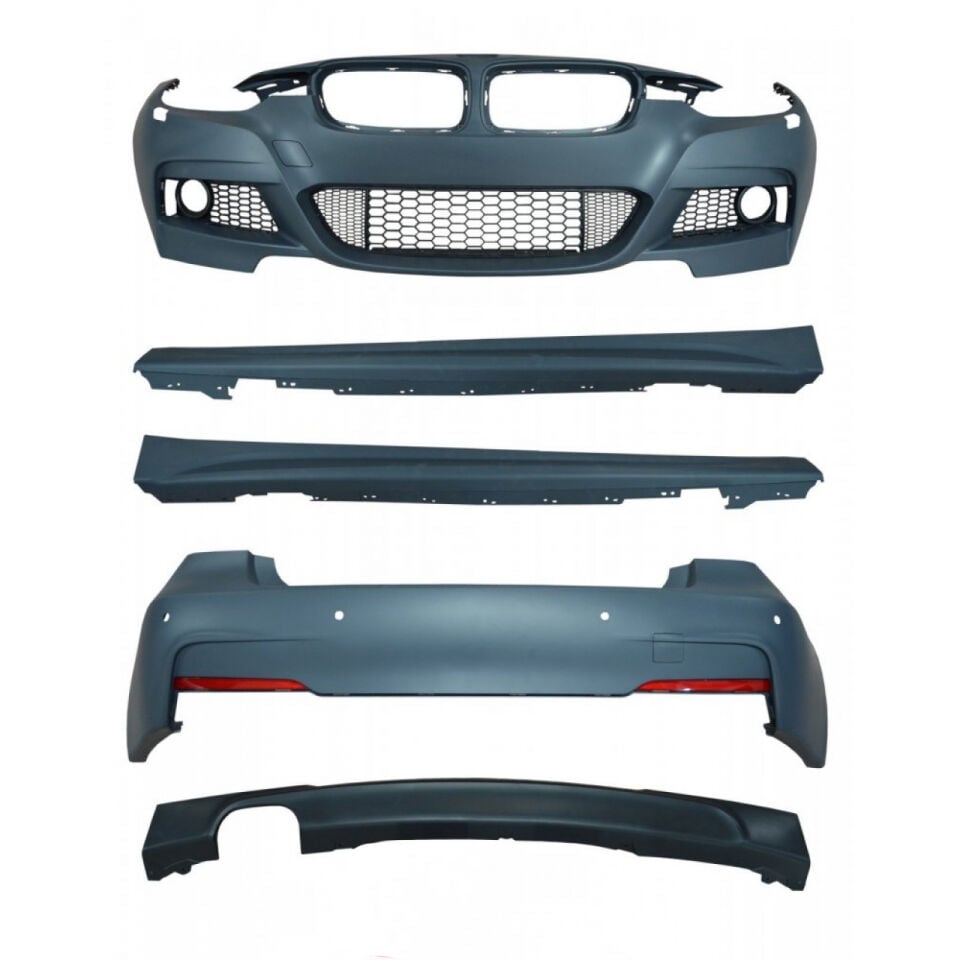 Bmw F30 Gövde Kiti (Ön:PDCsiz, Arka:PDCli, F.Yık-lı,SİS Delikli, 2-Çıkış, Mrşp-li) M3 Design 2012-18